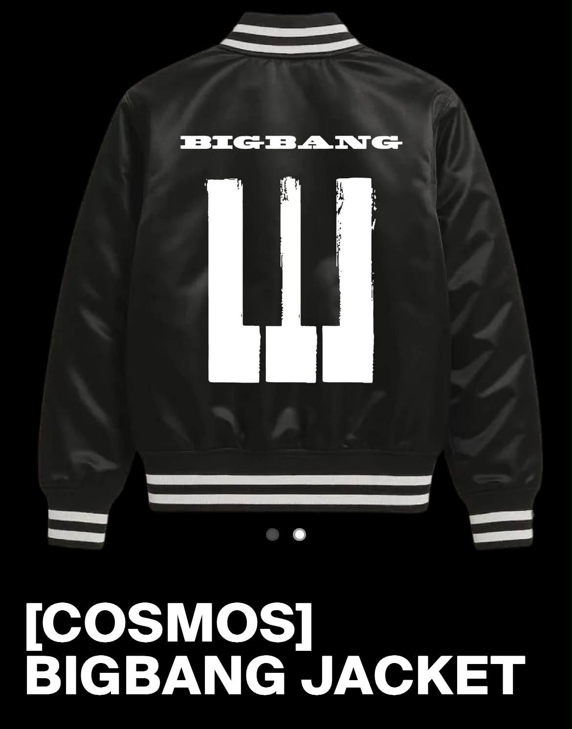 Big Bang Cosmo tour bomber jacket for sale | New York, NY