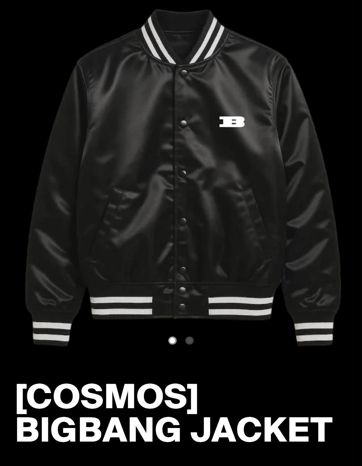 Big Bang Cosmo tour bomber jacket for sale | New York, NY