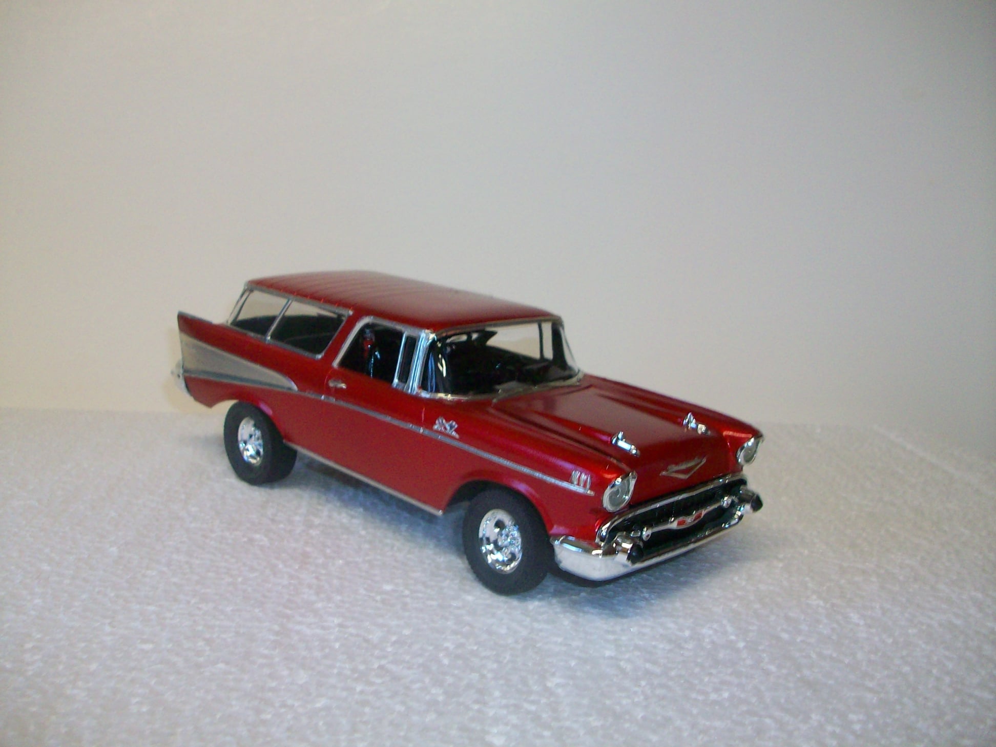 Revell/Monogram model car with Inferno Red paint