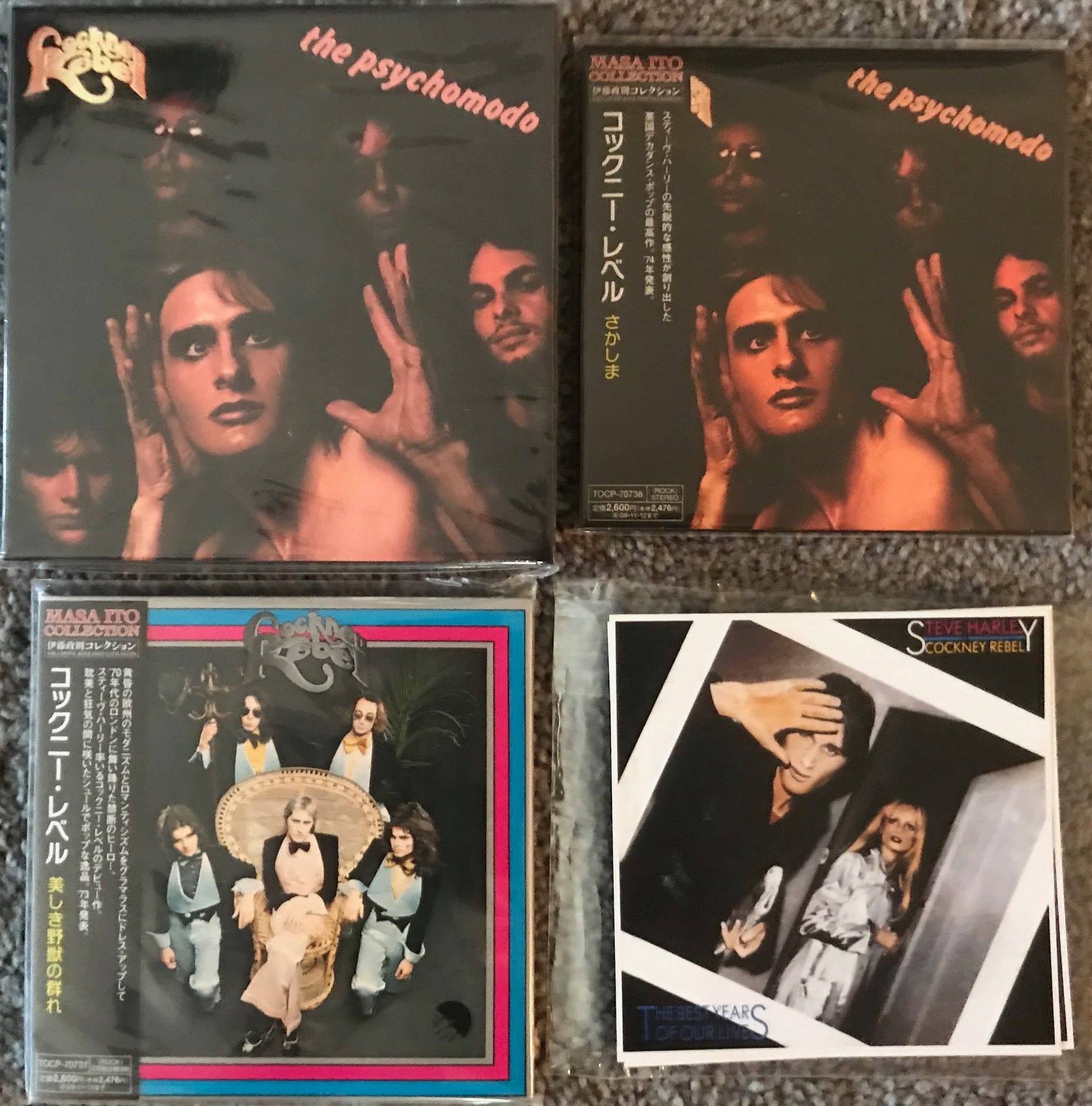 How to file Steve Harley and Cockney Rebel albums alphabetically