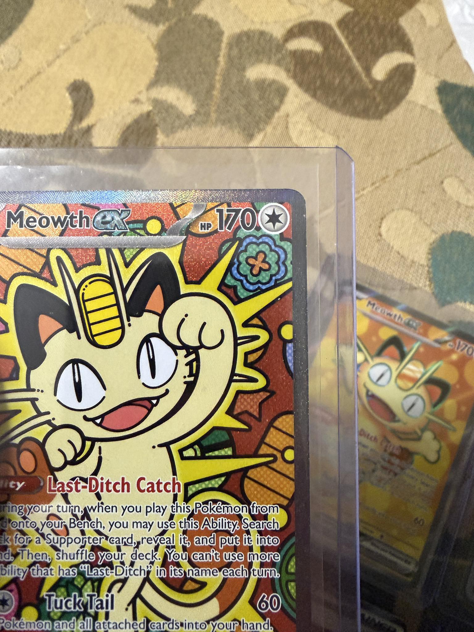 meowth holographic card 151 PokeArtica AI Artwork Custom Meowth (147/214) Meowth 77/113 Delta Species Reverse