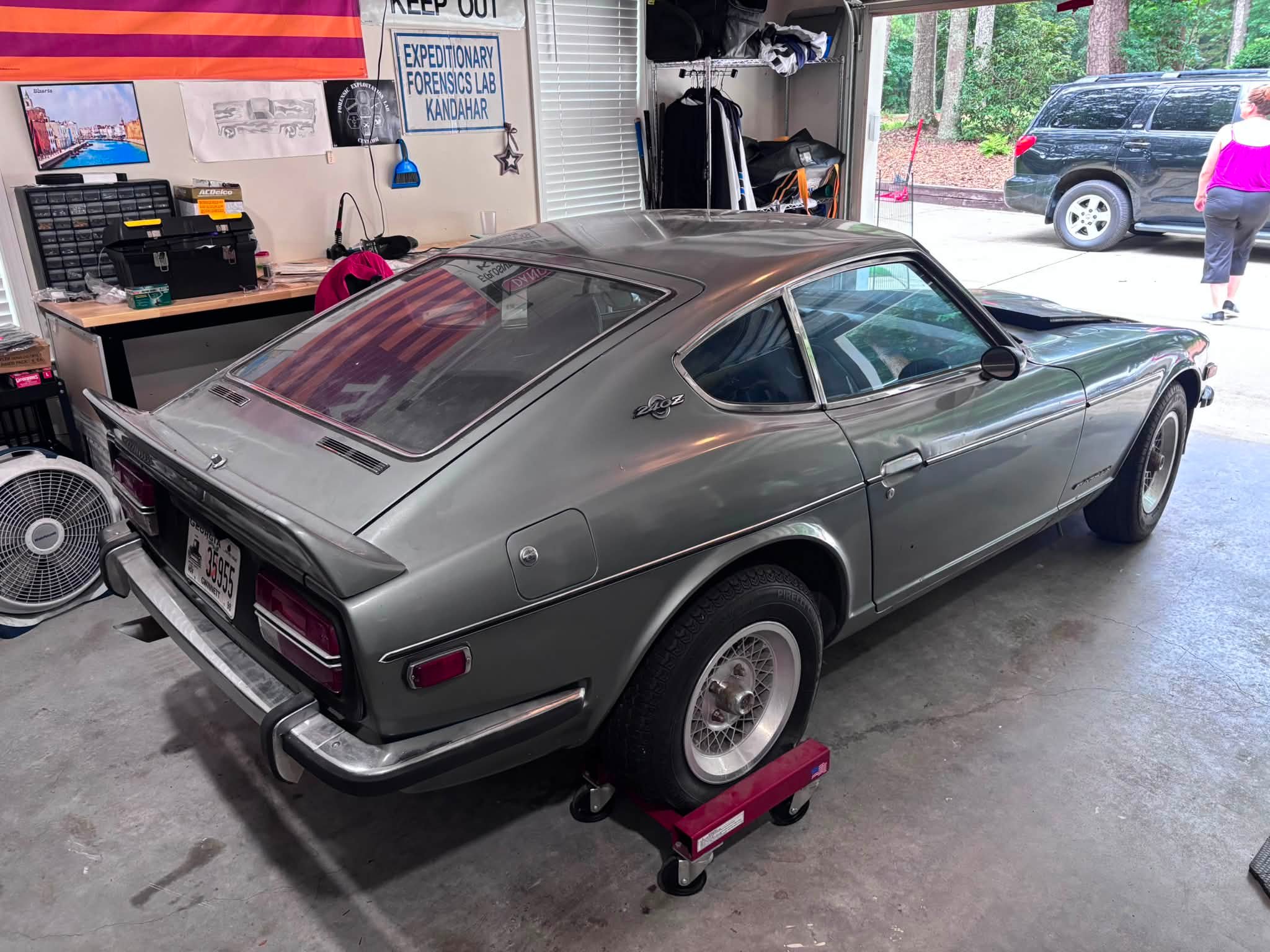 1971 Datsun 240Z engine stand and hoist for sale in Peachtree City, GA