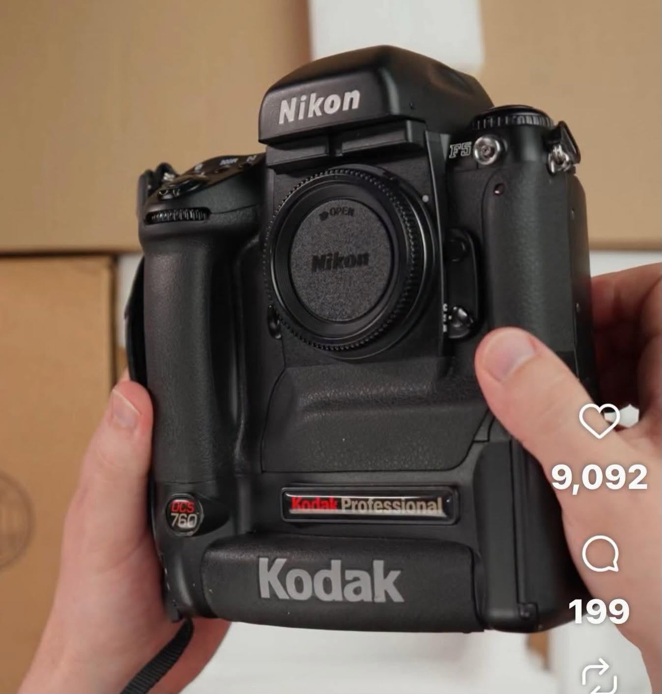 A look back at the Kodak DCS 760, the Kodak DSLR based on the