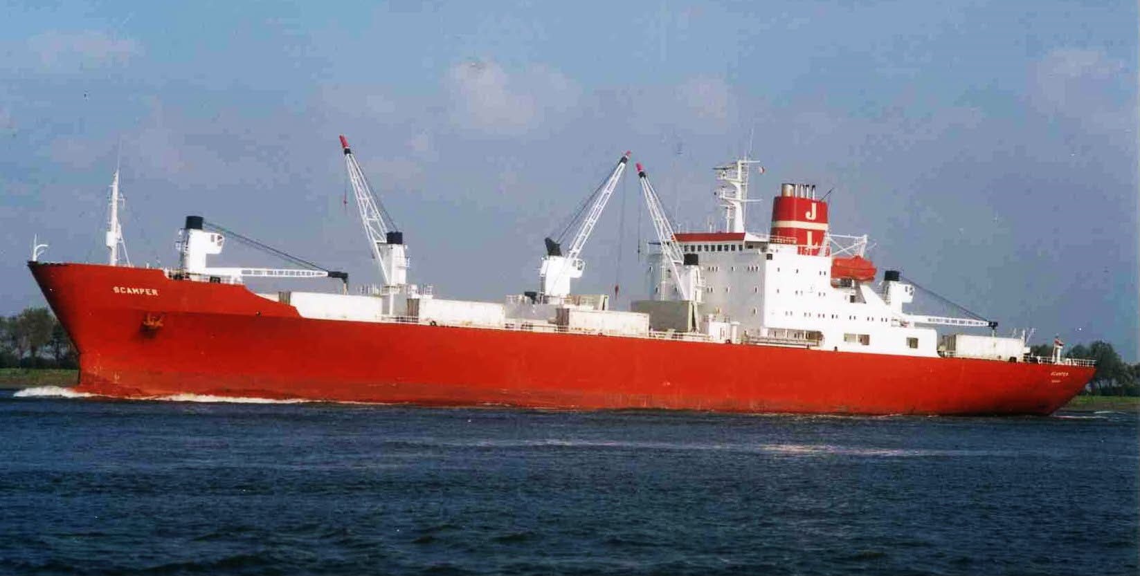 MS Scamper ship history and specifications