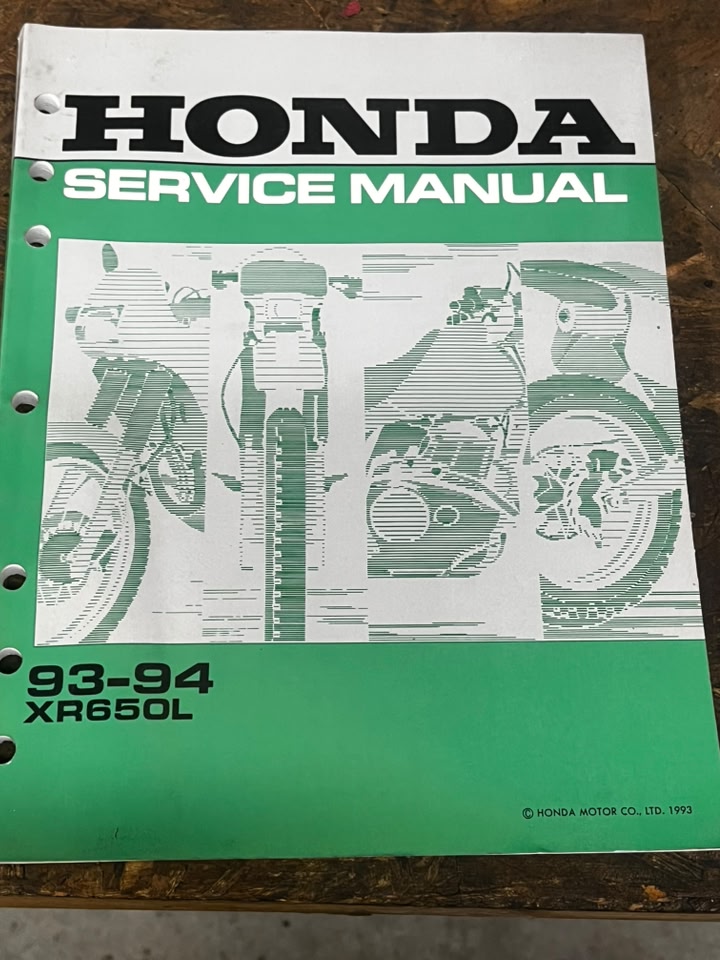 Where to find Honda XLR Baja service manual
