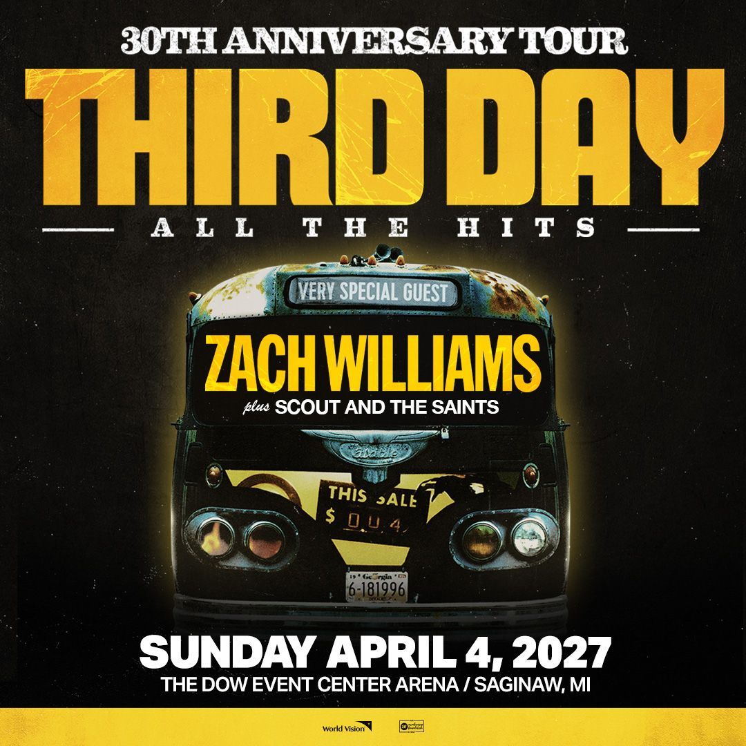 Presale starts now!! THIRD DAY 30TH ANNIVERSARY TOUR with very