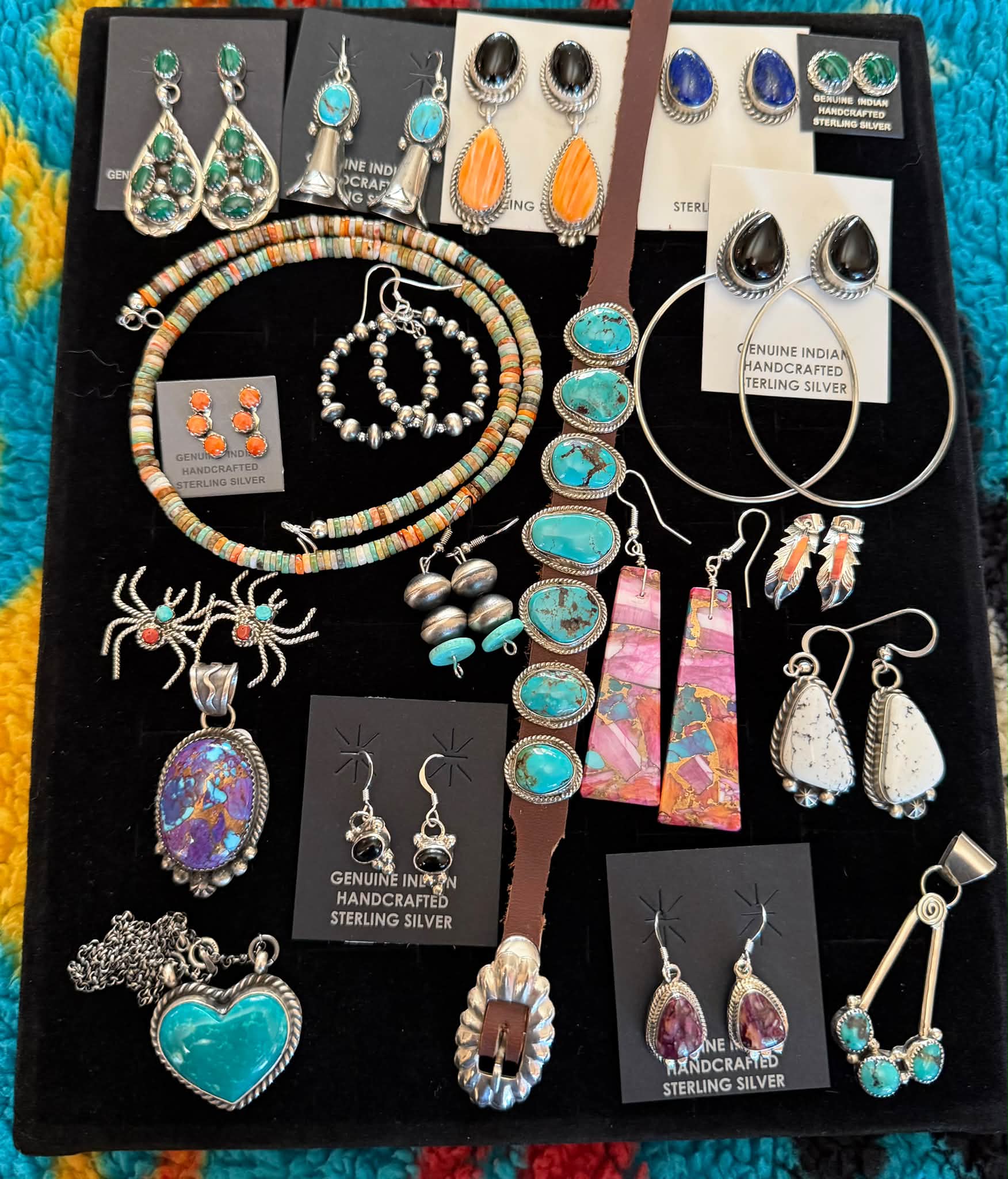 All Authentic Native American Jewelry at great prices! The silver