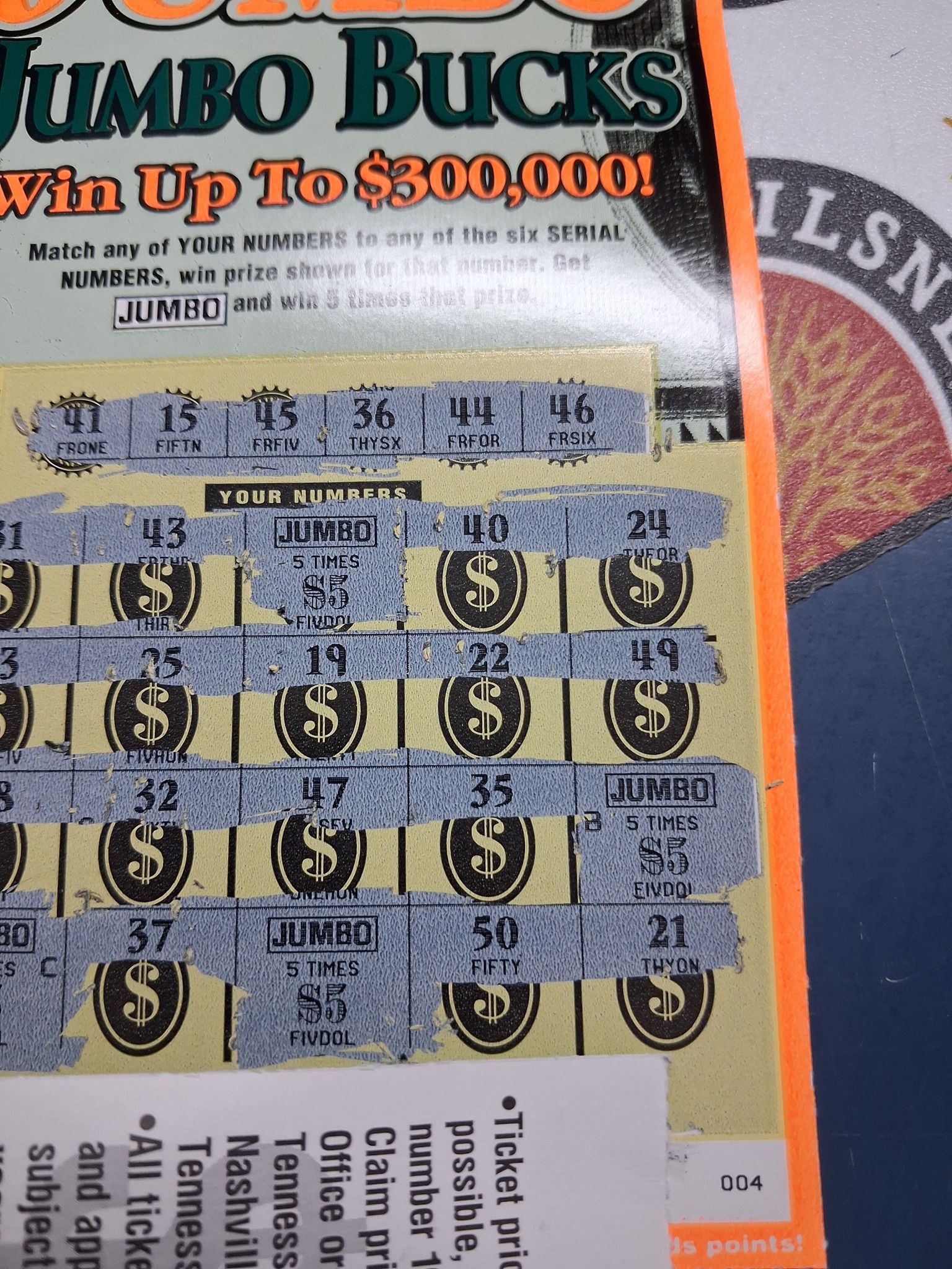 Check your tickets for Tennessee daily lottery draw games here.