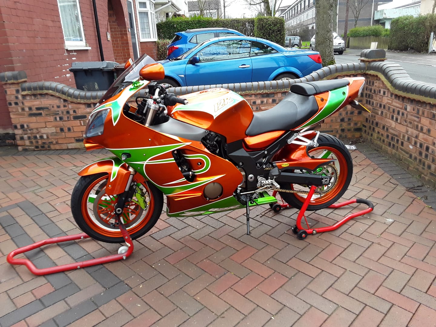 Kawasaki's ZX-12R - future classic. This was meant to be the top