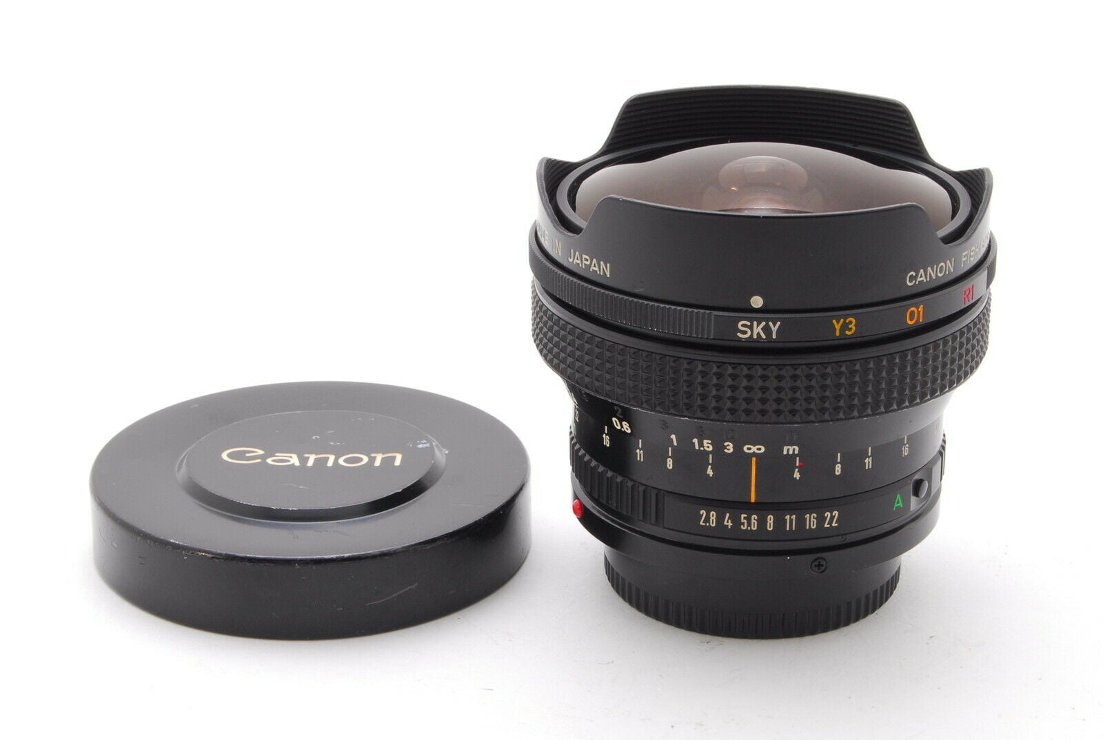 CANON FISH-EYE LENSE FD 15mm 2.8 SSC