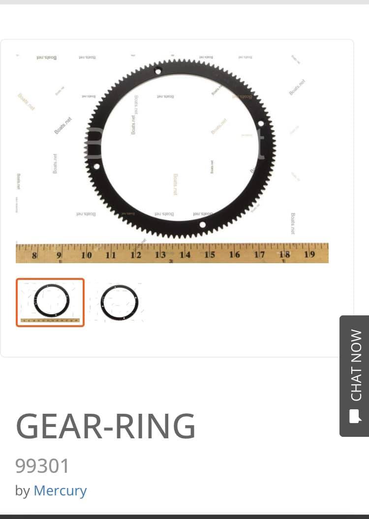 C  Looking for a flywheel with a ring gear so I can convert my yamaha