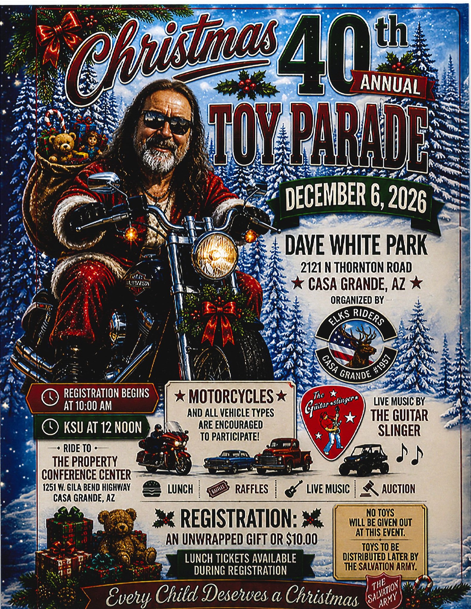TOY　PARADE　サロペット 40th annual toy parade in Dave White Park on December 6