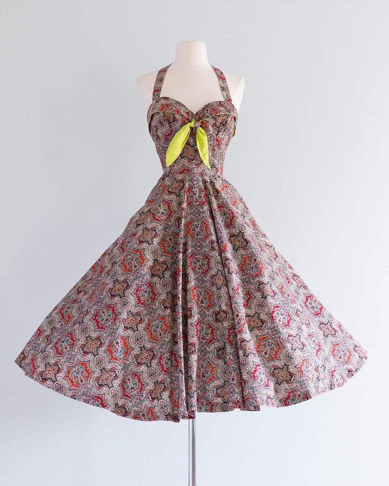 blue dress for baby girl 50s Vintage Inspired Summer Dress with Sleeves