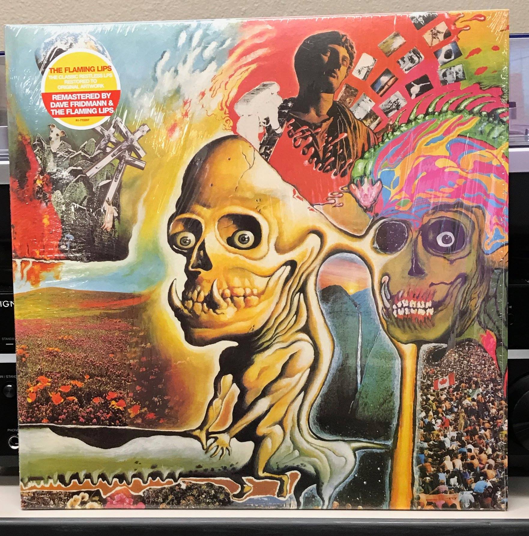 The psychedelic OH MY GAWD!!! will be available on vinyl July