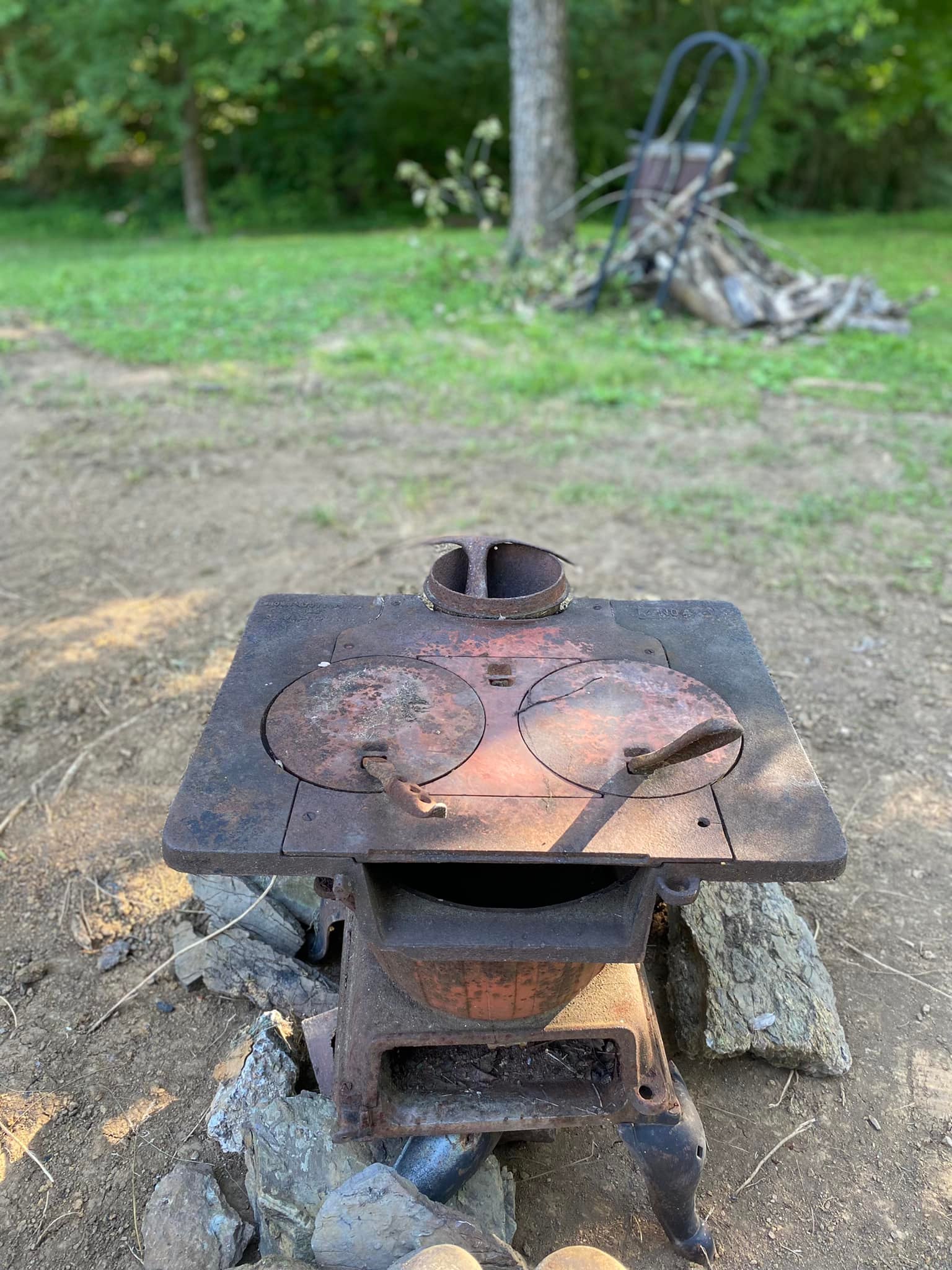 Brown Stove in Old Town Cleveland