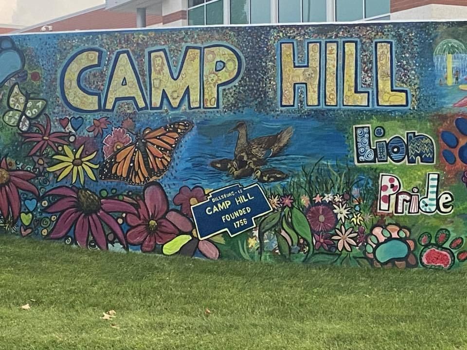 What Camp Hill pizza shops have non-sweet red sauce?