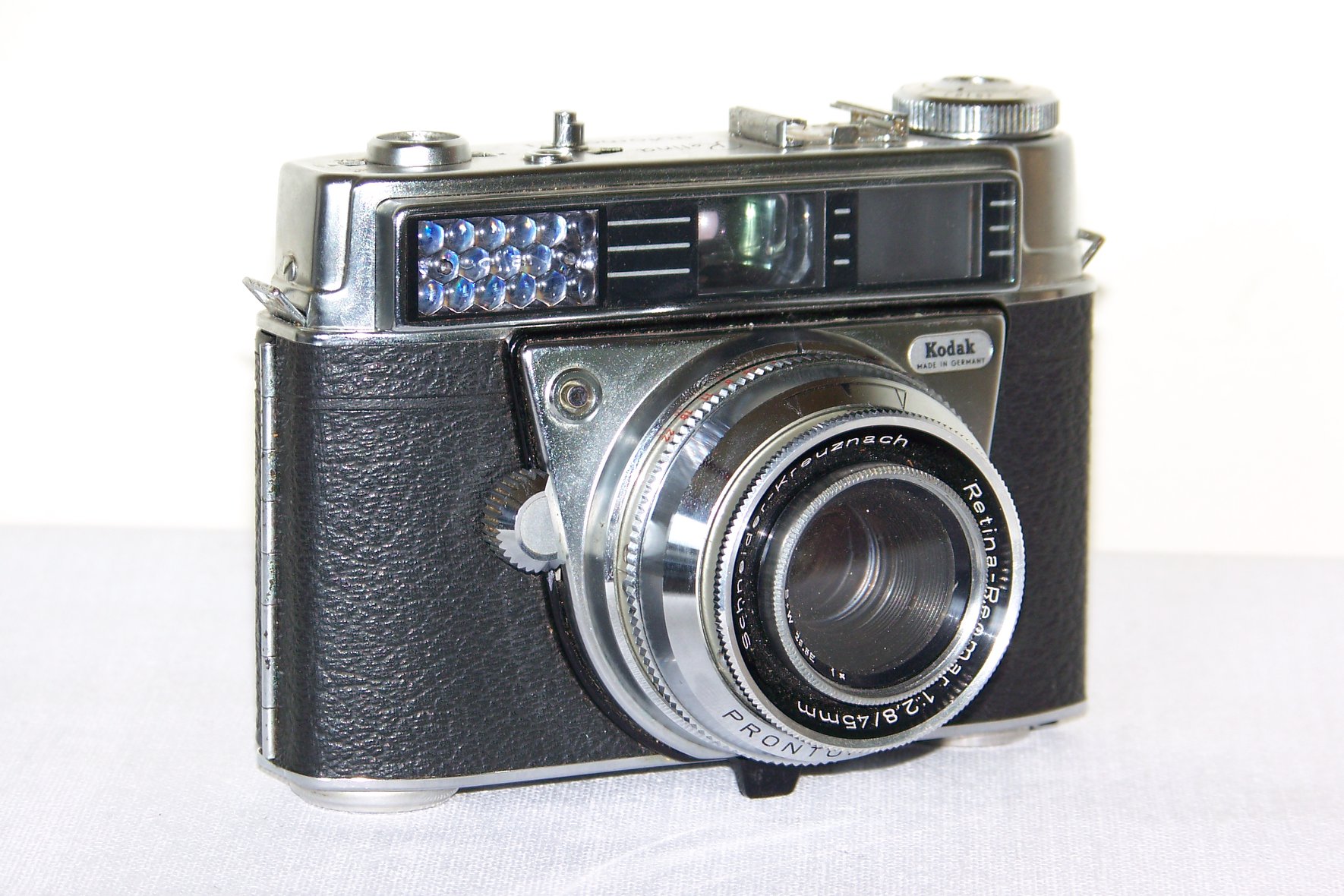 1964 German ad Kodak Retina Reflex, Made in Stuttgart/West Germany