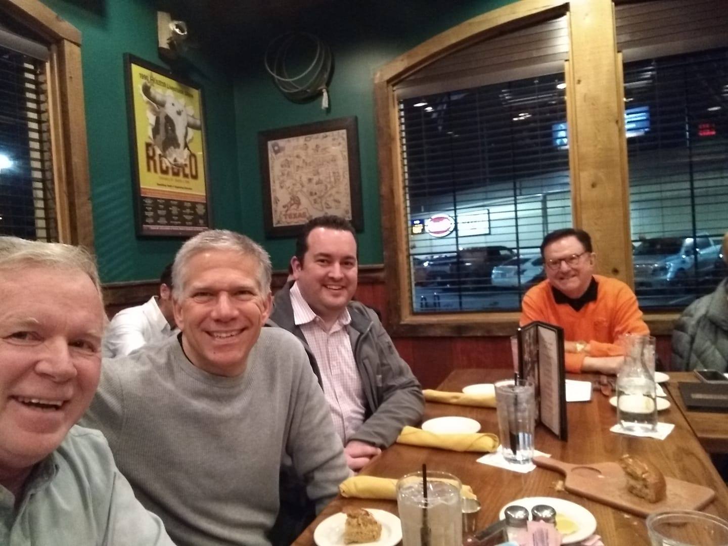 David - I had dinner tonight with some former (and a current ...