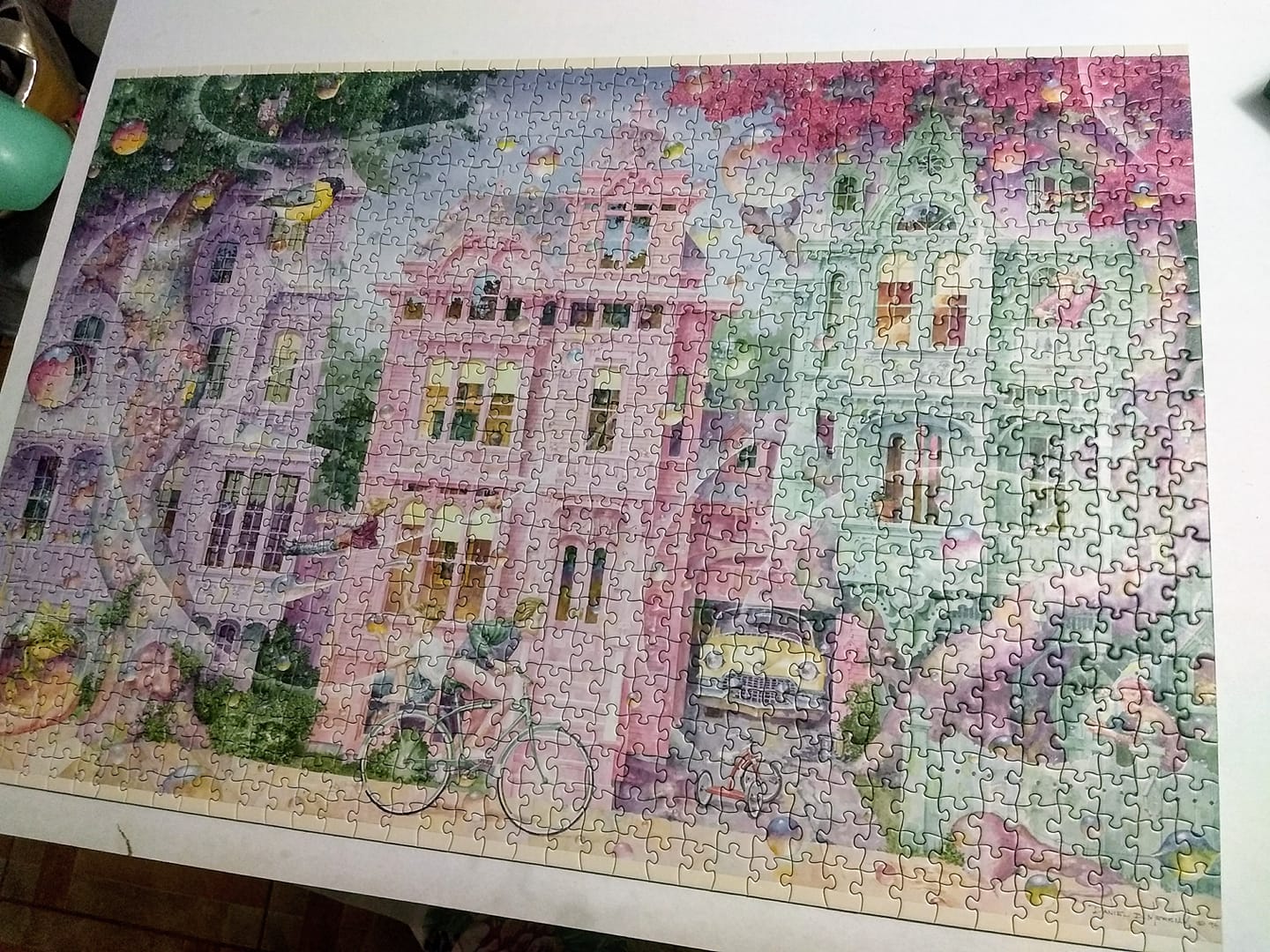 Rompecabezas de 1000 Piezas para Adultos con diseño Abstracto de Gato Negro Un Reto para completar Decoración Juegos Divertidos Apto para Mayores de 14 años (38x52cm