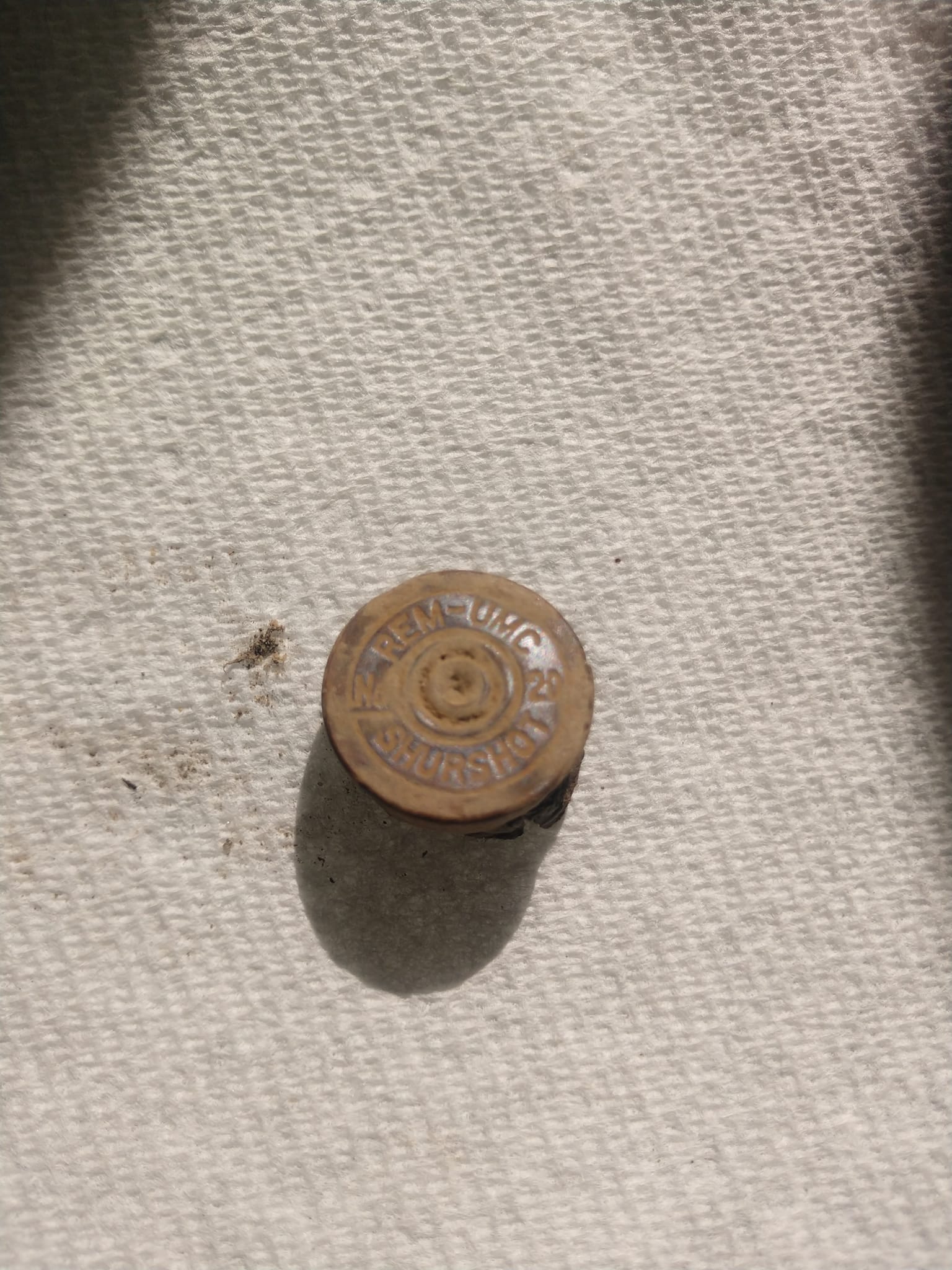 What is this 1926-27 shell casing from?