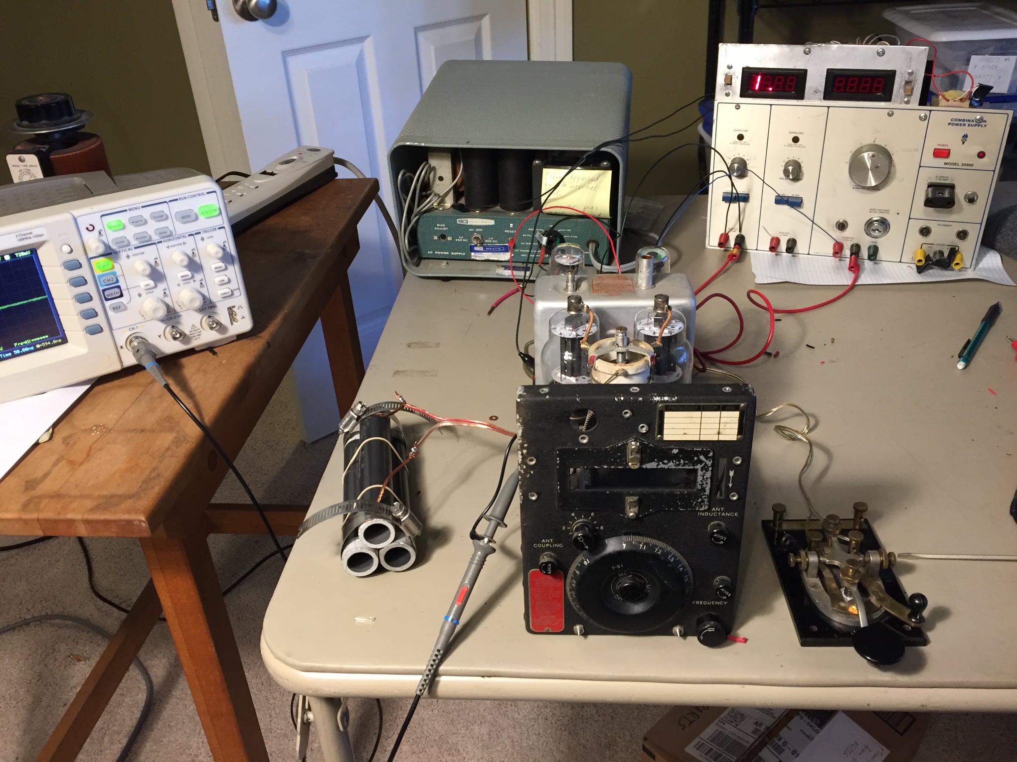 Arc 5 command transmitter setup and rack configuration