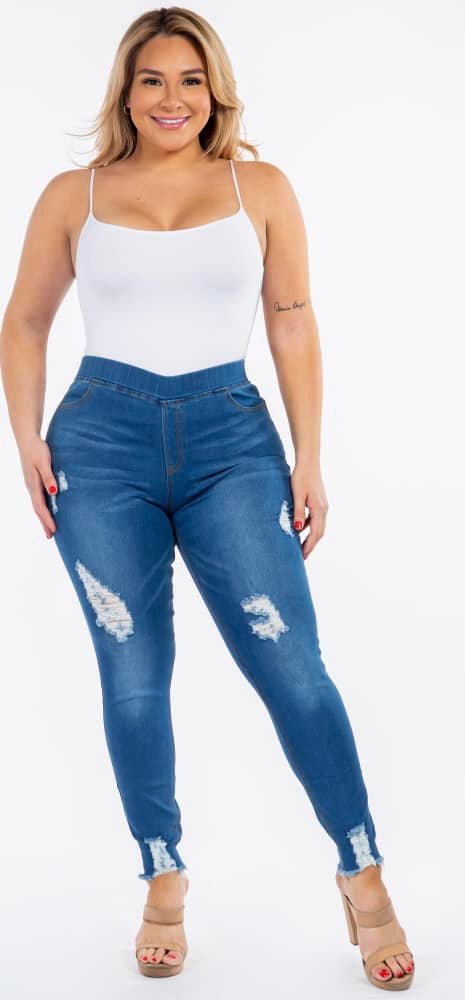 Jeans Bootcut Stretch Lane Bryant Venezia - Taille Plus 1, Tour De Taille 33, Occasion