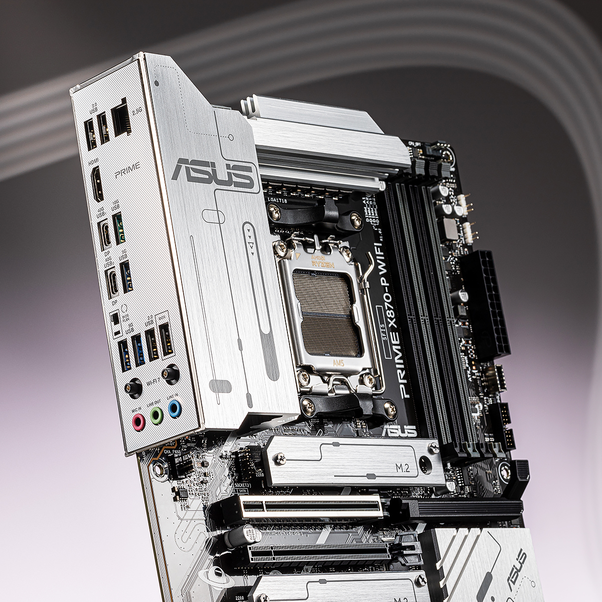 ✨Our PRIME X870-P WIFI features WiFi 7, PCIe 5.0, and USB ports 