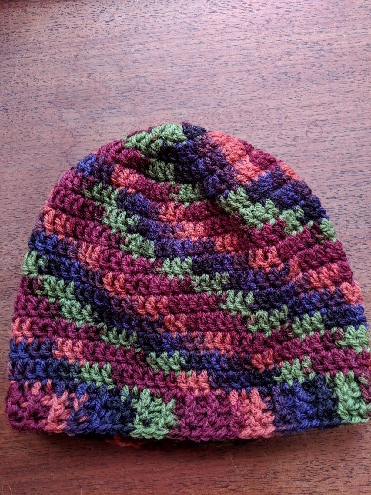 Morse code pattern for hat design