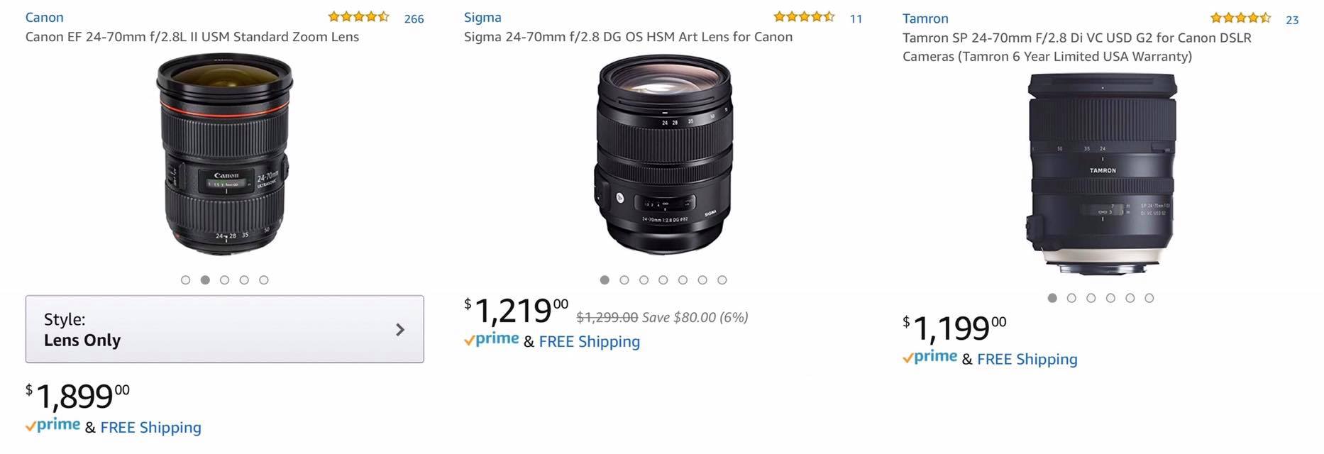 Is the Canon 6d Mark 2 or Tamron 24-70mm lens causing focusing issues?