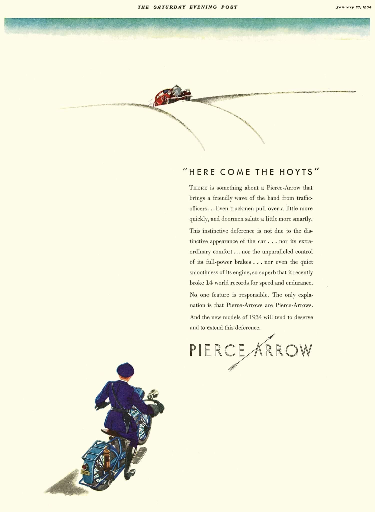 1954 Arrow advertisement. Stylish !