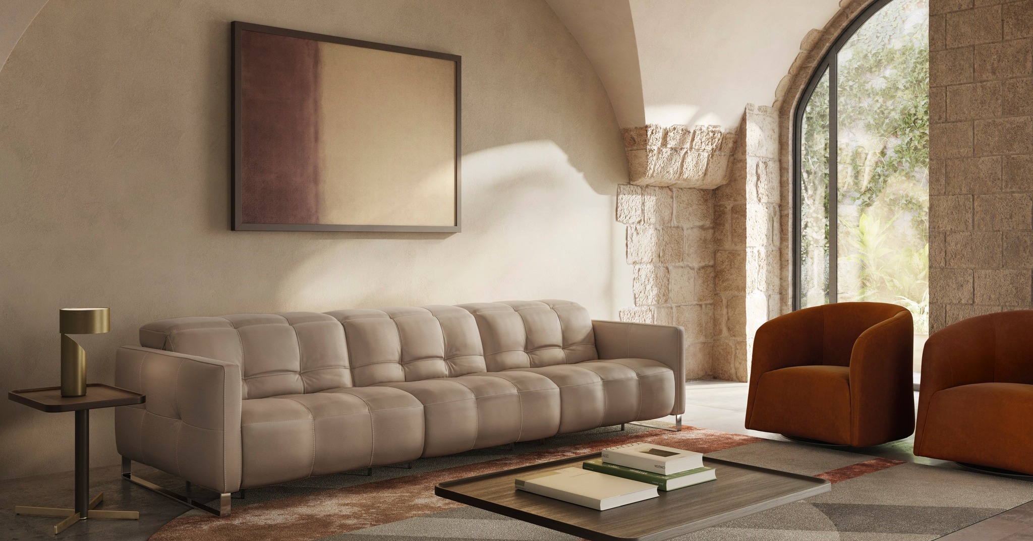 Natuzzi 我的義式生活 - 設計師沙發尺寸、形式挑選秘笈獨家公開！ 沙發這樣選就對了！...