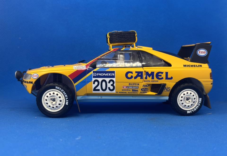 Tamiya Peugeot 405 T16 GR model completed