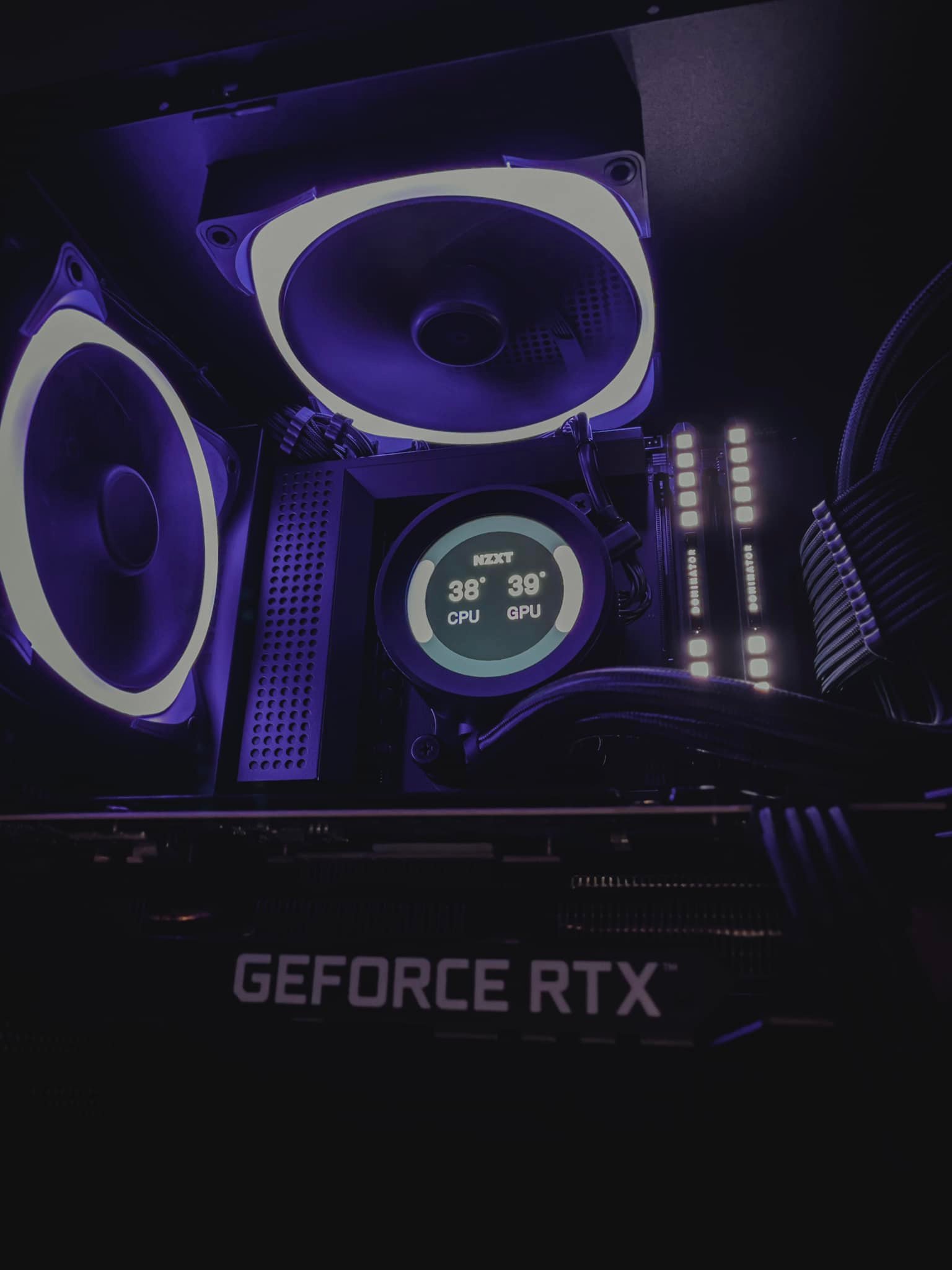 nzxt h510 elite with asrock b450m motherboard for sale