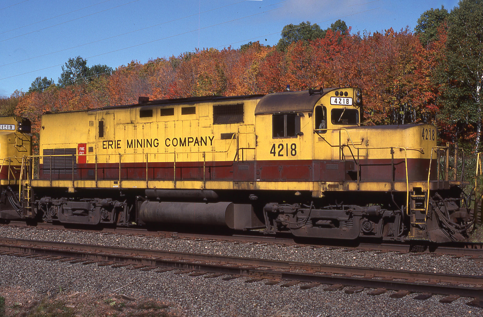 Erie mining train at Cramer