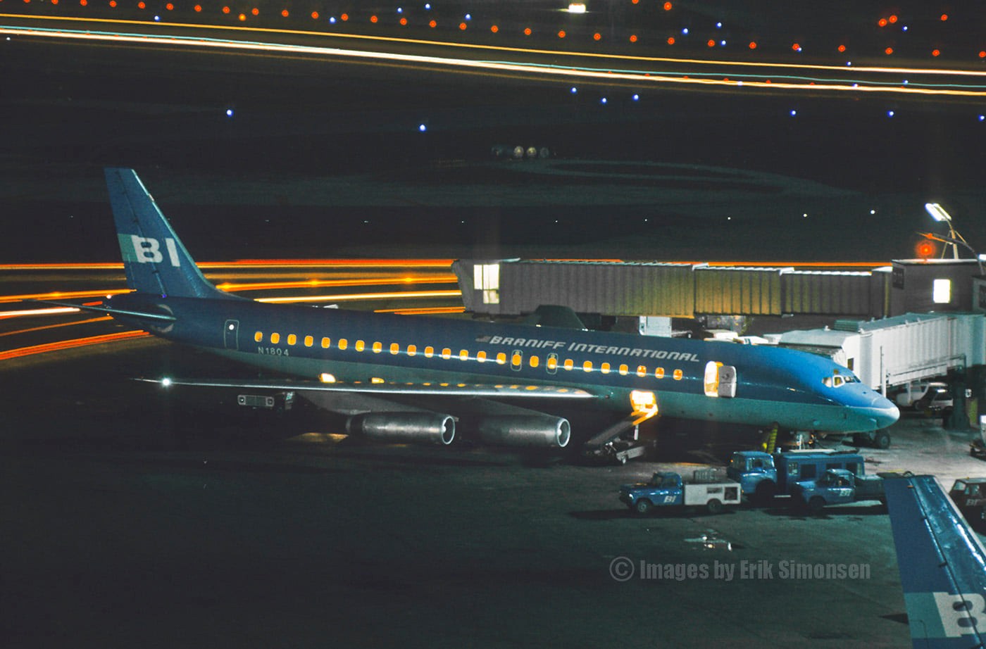 Pan Am DC-8-62 Jet Clipper Golden Light in Miami