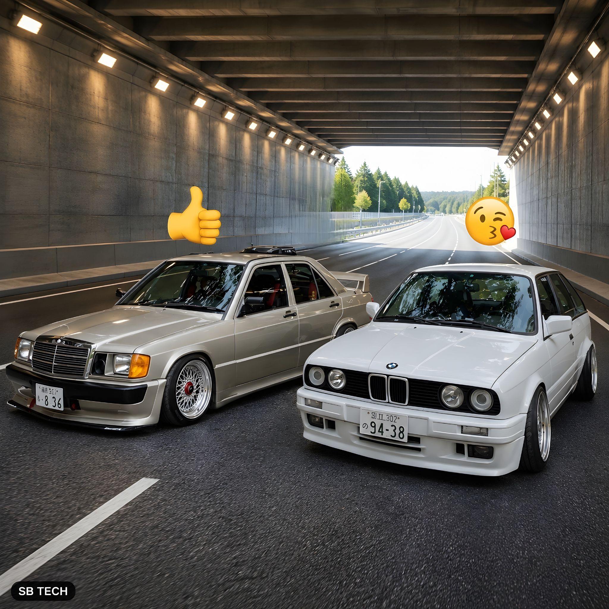 Which 80s car would you choose: BMW 325i, Ford Sierra XR4x4, or