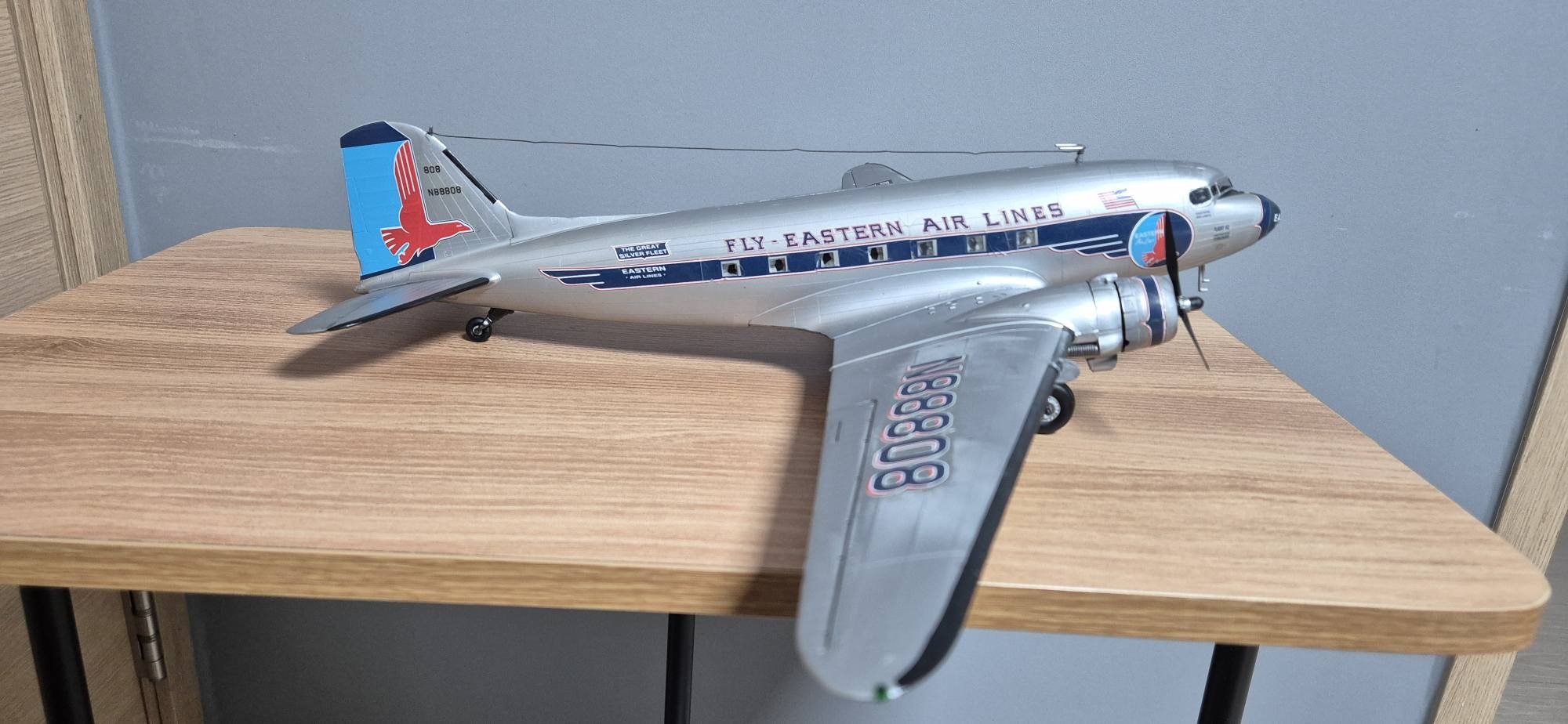 Eastern Airlines DC-3, 1/48, Monogram