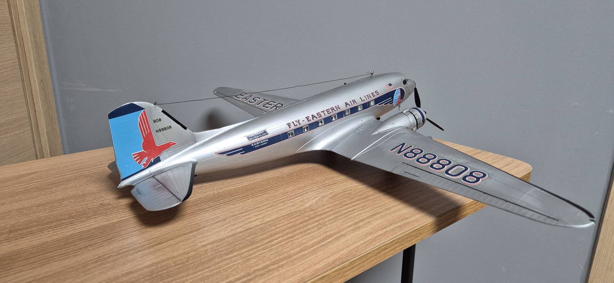 Eastern Airlines DC-3, 1/48, Monogram