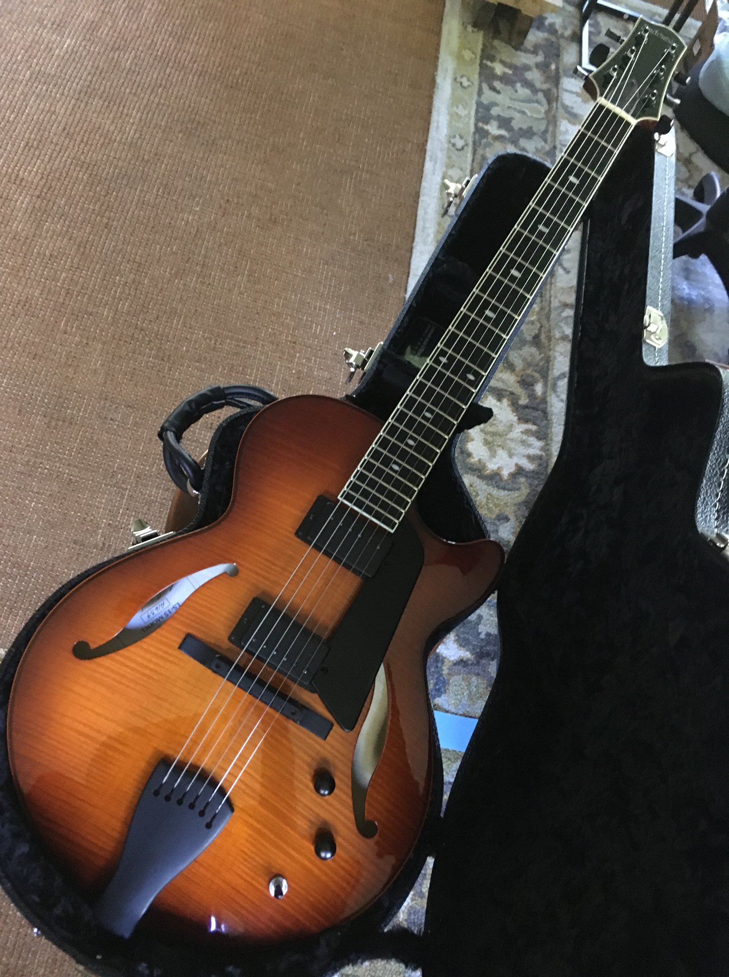 Sadowsky Jim Hall model archtop guitar review
