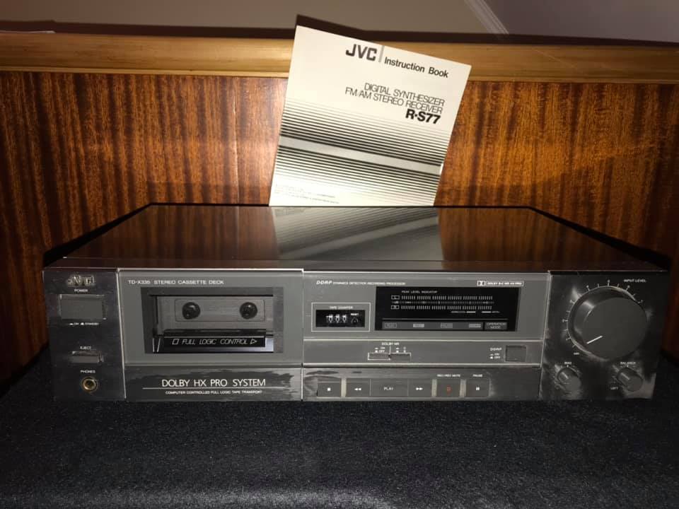 JVC digital synthesizer FM/AM stereo receiver R-S77 - Pro Audio ...