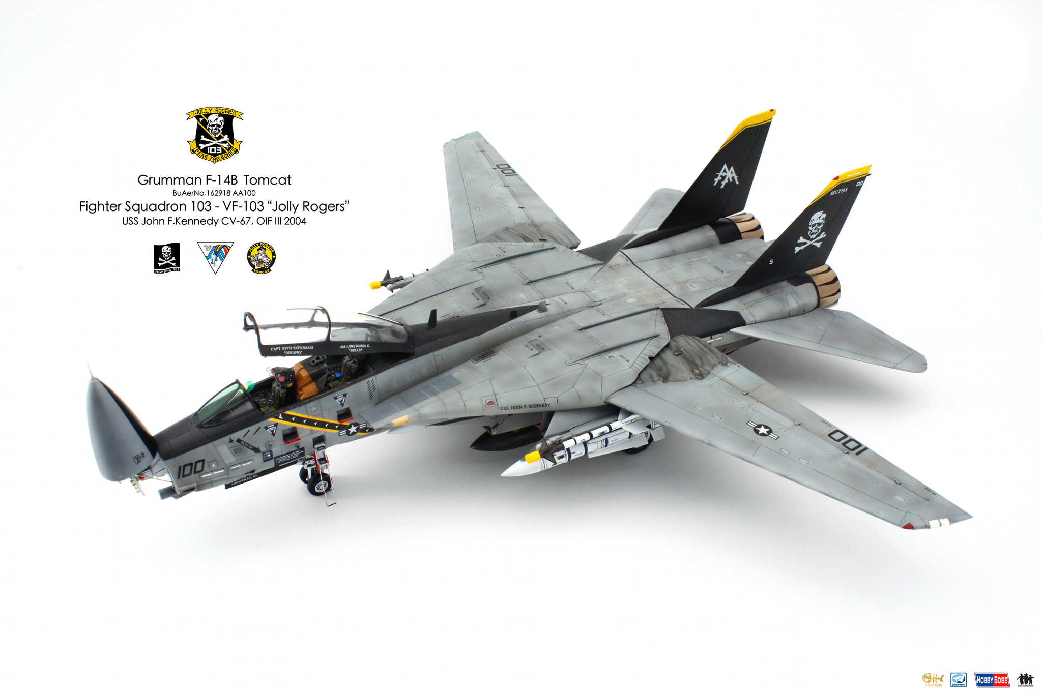 Calling it done! 1/72 US Navy F-14B Tomcat BuAerNo.162918/AA100 of