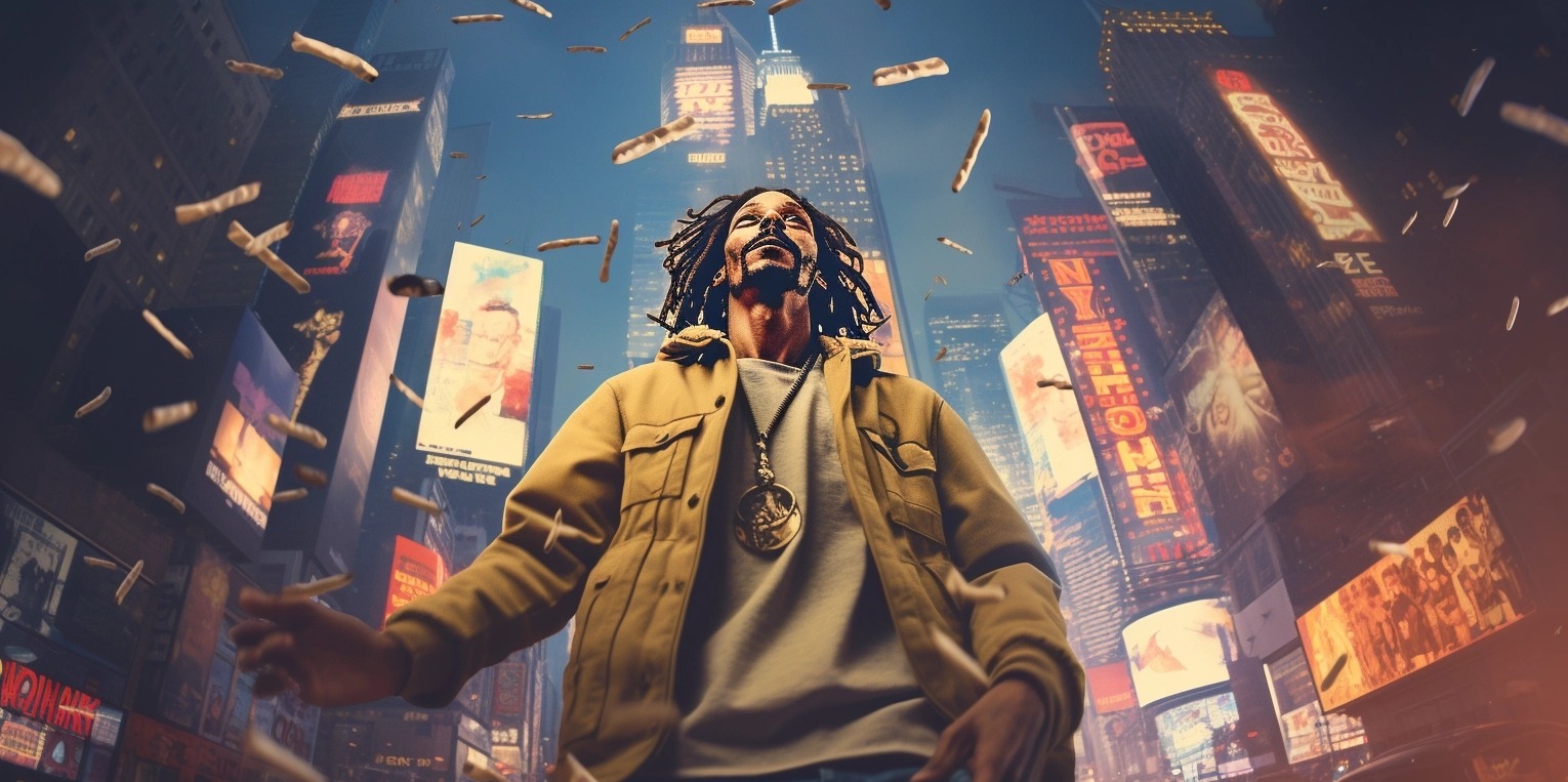 Snoop Dogg wings with the vortex ?