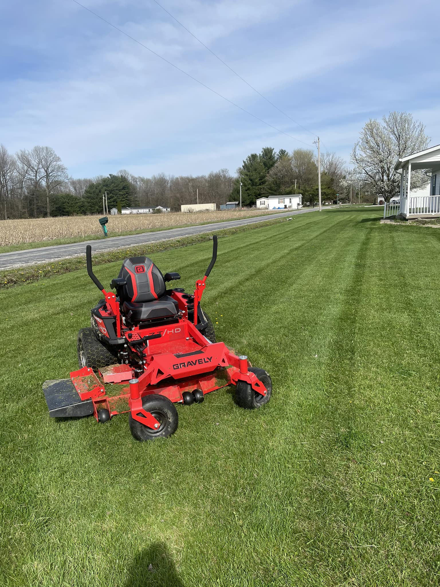 does anyone need there lawn mowed tomorrow? i'm free till 4pm