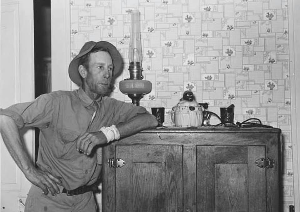 Photo taken in 1939, the year Gone With the Wind was released. The