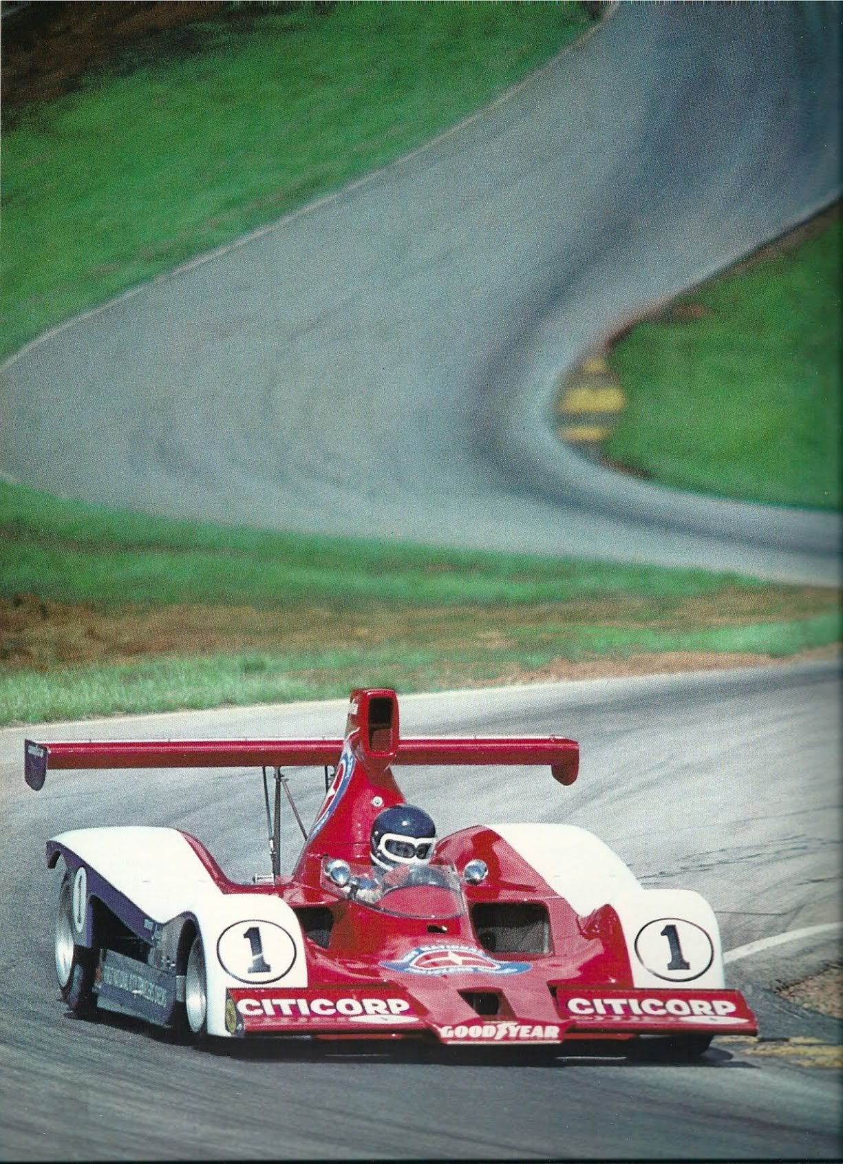 Jacky Ickx and Citicorp-Lola in 1979 Can-Am racing