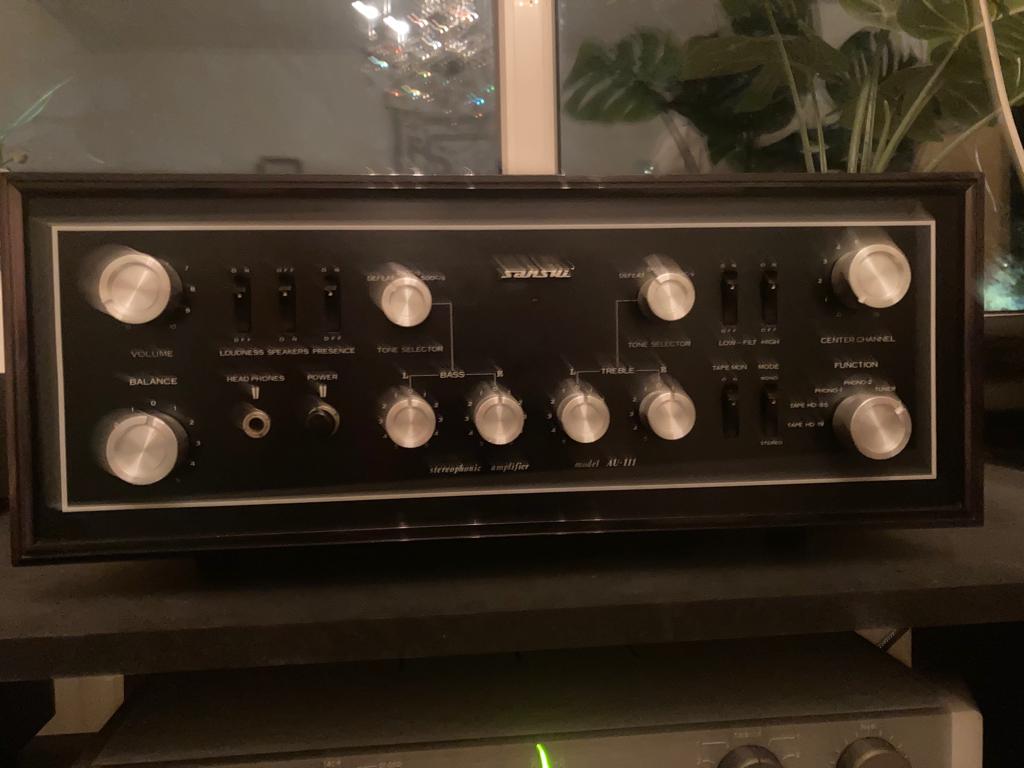 Sansui AU-A507i amplifier sounds great