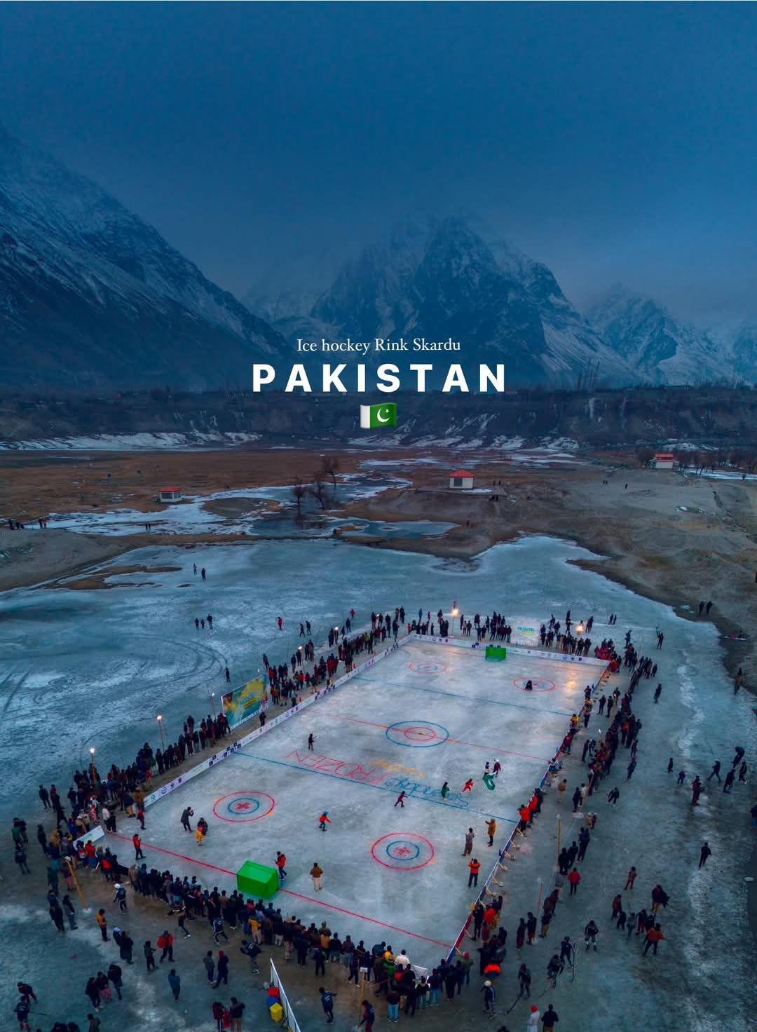 Pakistan - Skardu Ice Hockey Rink 🥶😍 2025 , Pakistan 🇵🇰 ( Today ...