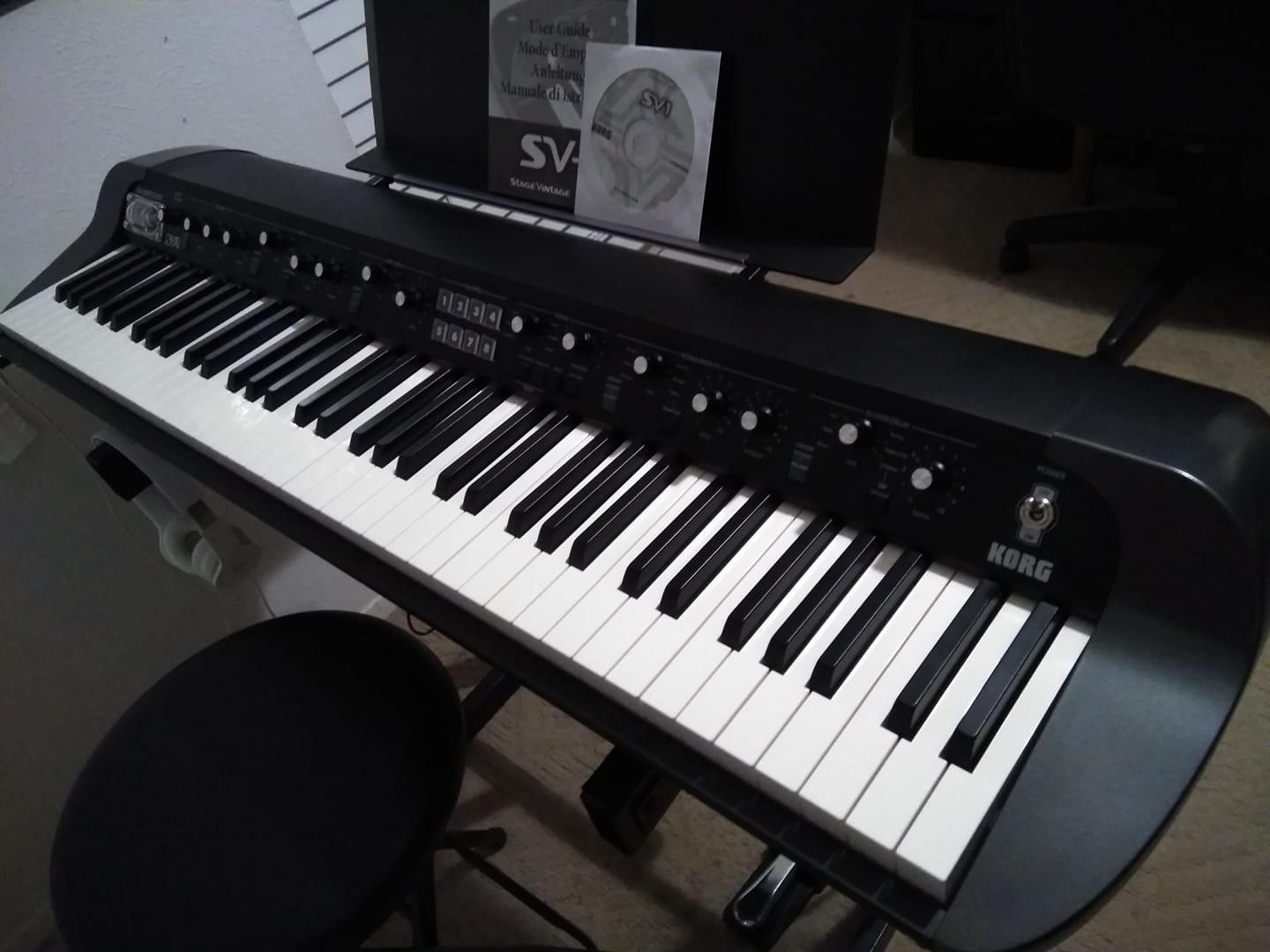 Korg SV1 73 Reverse + Nord Lead Anniversary Model #musicians