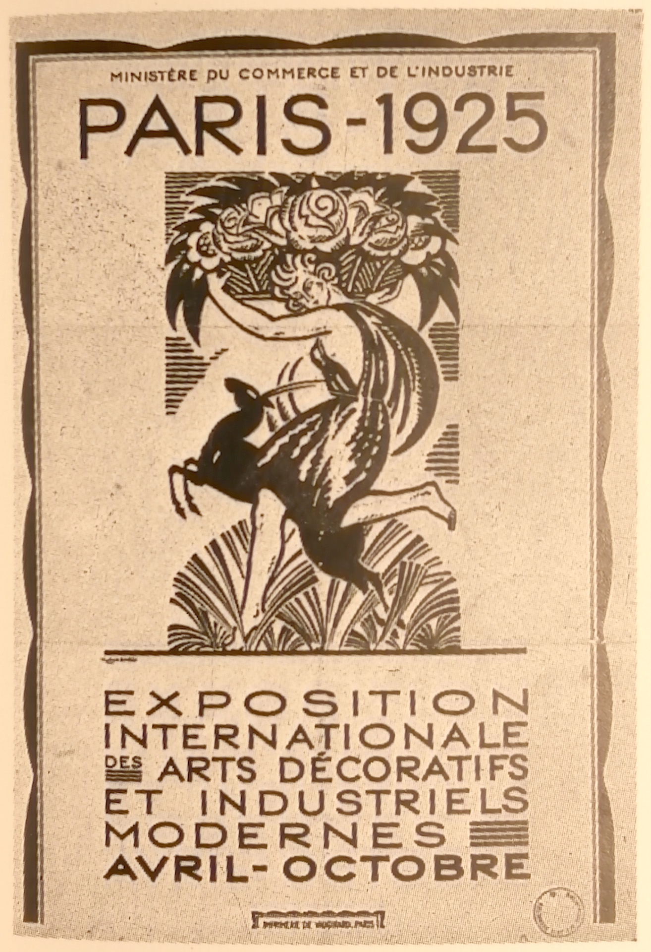 L'ENSEIGNEMENT  ARTISTIQUE ET ・・EN 1925 L'illustration. Exposition des arts décoratifs. 25 April 1925 and