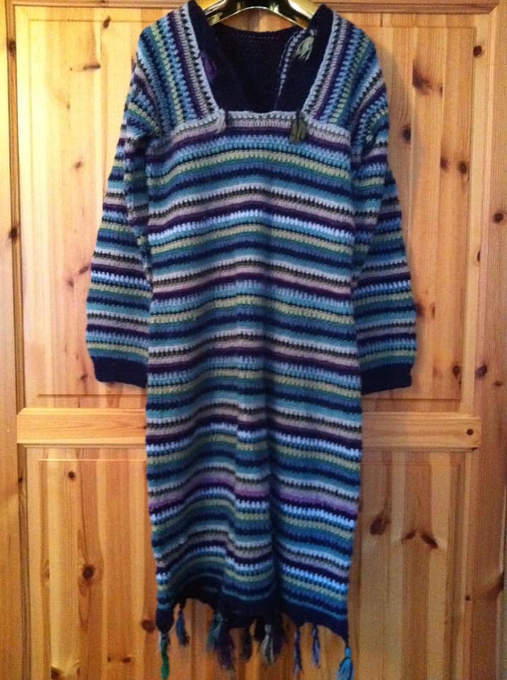 ribbed cut out dress – PURPLE BRAND Variant:L collection:lc_chunky_yarn_crochet_patterns 5 Armpit To Hemline Cotton Summer Apparel Wholesale